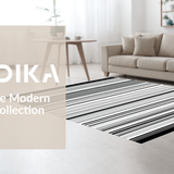 Elegant Modern Geometric Lines(Black)