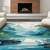 Artful Nature Themed Cozy Atmosphere(Blue)