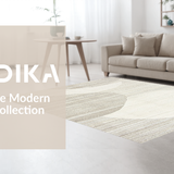 Contemporary Lattice Design in Ivory(Beige)