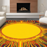 Warm Toned Artistic Swirl(Yellow)