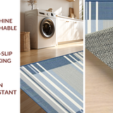 Modern Striped Nautical Flair(Blue)