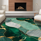 Luxe Gray Fluid Design Element(Green)