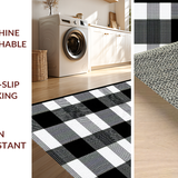 Sophisticated Graphical Plaid Element(Black)