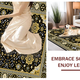 Contemporary Monochrome Geometric Design(Black)