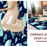 Delightful Oceanic Alphabetic Composition(Blue)