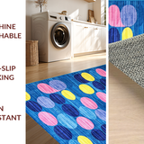 Dynamic Modern Geometric Motif(Blue)