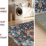 Sophisticated Faded Linear Design(Blue)
