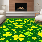 Playful Retro Shamrock Graphics(Green)