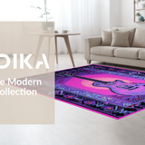 Whimsical Vibrant Music Inspired Design(Purple)