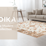 Artful Taupe Symmetrical Elements(Beige)
