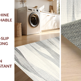 Contemporary Toned Ripple Motif(Gray)