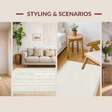 Contemporary Subtle Braided Texture(Beige)