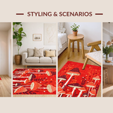 Artistic Cheerful Nature Theme(Red)