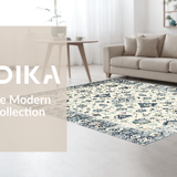 Rustic Earthy Tones with Medallions(Beige)