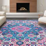 Artistic Distressed Diamond Layout(Blue)