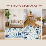 Artful Coastal Floral Elements(Blue)