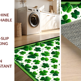 Elegant Green Leaf Motif Design(Green)