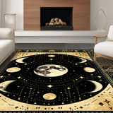 Modern Colorful Ogee Influence(Black)