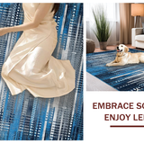 Contemporary Tiled Symmetrical Elements(Blue)