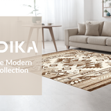 Stylish Minimalist Hexagonal Elements(Beige)