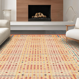 Elegant Multi Hued Dot Composition(Red)