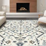 Vibrant Cream Trellis Design(Gray)