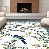 Bright Cheerful Rustic Nesting Elements(White)