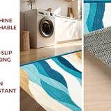 Whimsical Surfboard Motif Floor(Beige)