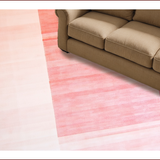 Ultra Soft Area Rug, Non Slip, Stain Resistant, Washable Area Rugs for Living Room, Bedroom, ombre faux wool nursery(Pink)