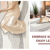 Contemporary Earthy Geometric Arrangement(Gray)