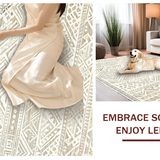 Elegant Ogee Geometric Fusion(Beige)