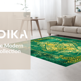 Artistic Earth Tone Motif(Green)