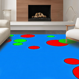 Dynamic Multi Color Play Surface(Blue)