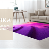 Ultra Soft Area Rug, Non Slip, Stain Resistant, Washable Area Rugs for Living Room, Bedroom, Plush Shaggy Kids(Purple)