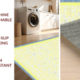 Eclectic Modern Diamond Motif(Yellow)