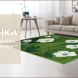Lively Nature Inspired Round Design(Green)