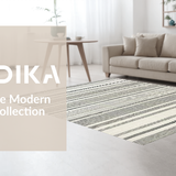 Chic Monochrome Striped Design(Beige)