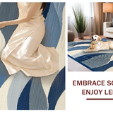 Whimsical Curvy Jute Arrangement(Blue)