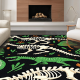 Bold Graphic T Rex Depiction(Black)