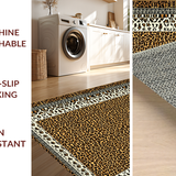 Ultra Soft Area Rug, Non Slip, Stain Resistant, Washable Area Rugs for Living Room, Bedroom, Modern Cartoonish Wildlife Flair(Brown)