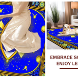 Striking Bold Medallion Arrangement(Blue)