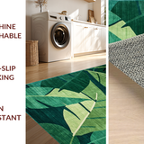 Ultra Soft Area Rug, Non Slip, Stain Resistant, Washable Area Rugs for Living Room, Bedroom, Contemporary Light Green Aesthetic(Green)
