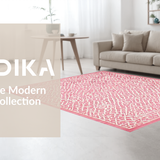 Artful Symmetrical Arrangement in Pink Tones(Pink)