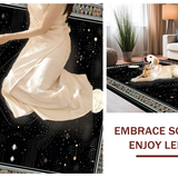 Gothic Black Floral Arrow Design(Black)