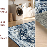 Luxurious Light Grey Geometric Design(Blue)