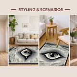 Elegant Earthy Tones Runner(Black)