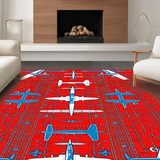 Vibrant Red White and Blue Palette(Red)