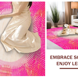 Graceful Curvy Lines Concept(Pink)