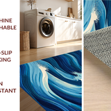 Chic Oceanic Swirl Design(Blue)