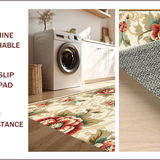 Ultra Soft Area Rug, Non Slip, Stain Resistant, Washable Area Rugs for Living Room, Bedroom, Beige Distressed Carpet for Bedroom Minimal Aesthetic(Beige)